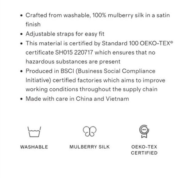 Quince 100% Silk Maxi Slip Dress. Large. Navy. Washable. Perfect Condition. - Picture 16 of 16